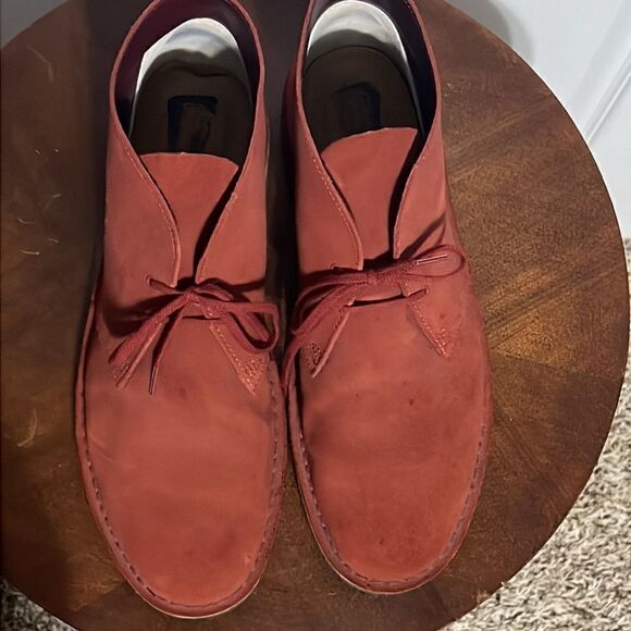 ??Clarks Originals Ginger Leather Suede Boots - Charles Stead English Tannery‎